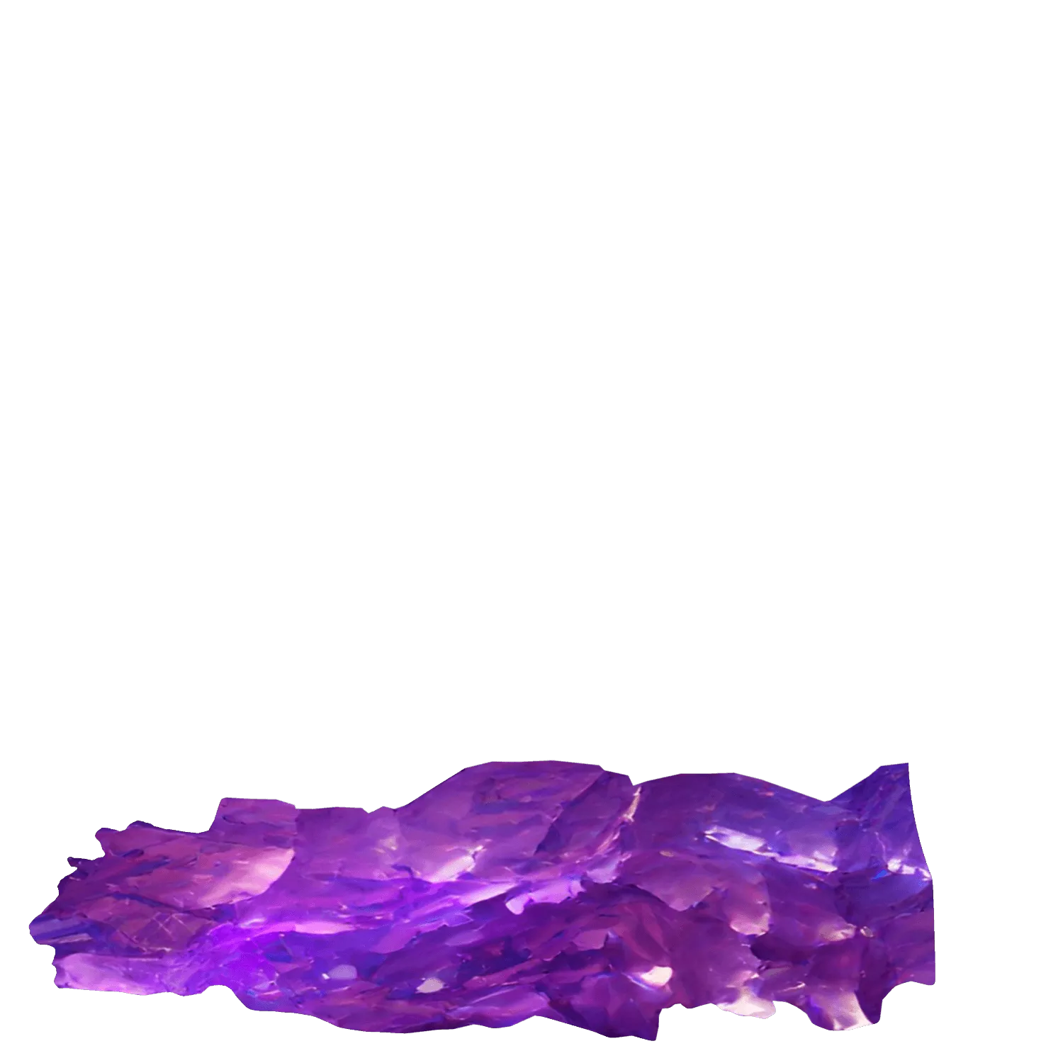 purple crystals